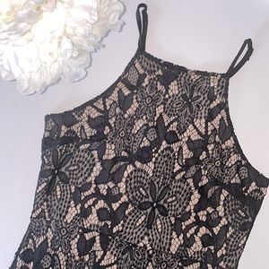 Black Lace Dress